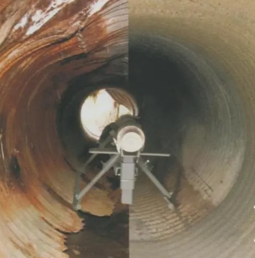 管道非開(kāi)挖修復(fù)中聚氨酯噴涂法的工序流程